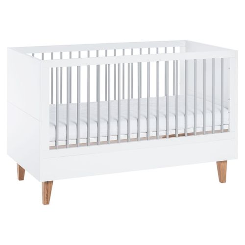 Lit Évolutif 70x140 Blanc