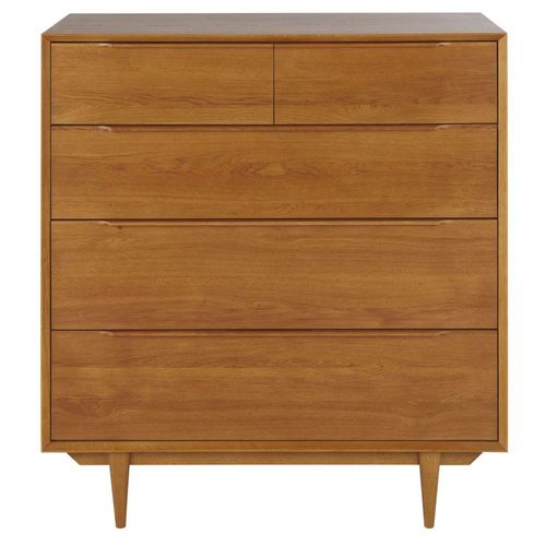 Commode Haute Vintage 5 Tiroirs