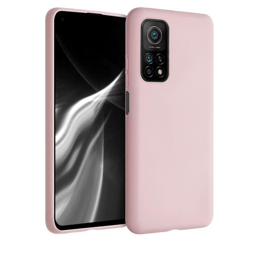 Kwmobile Coque Pour Xiaomi Mi 10t / Mi 10t Pro - Housse Protectrice Pour Téléphone En Silicone Peau De Pêche