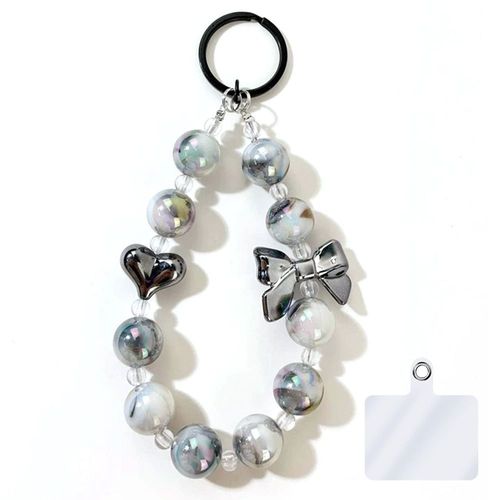 Chaîne Pour Téléphone Portable, Chaîne À Poignet Universelle Effet Perle Bijoux Elégant - E.F.Connection