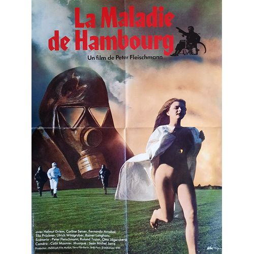 La Maladie De Hambourg (Die Hamburger Krankheit) - Véritable Affiche De Cinéma Pliée - Format 60x80 Cm - De Peter Fleischmann Avec Helmut Griem, Fernando Arrabal, Carline Seiser - 1979