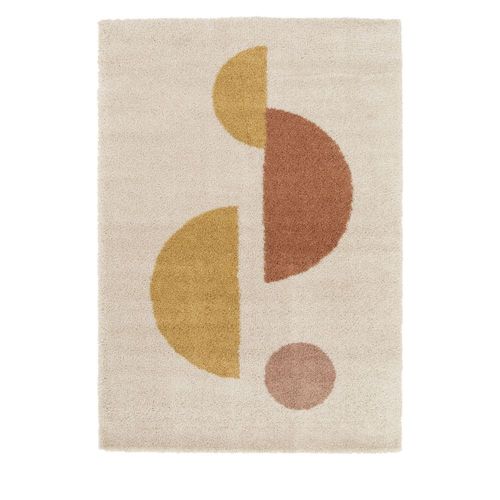 Tapis Contemporain À Motif Géométrique - 80 Cm X 150 Cm
