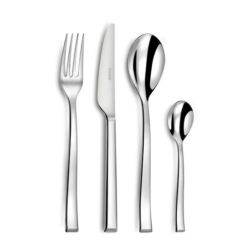 Couzon - Ménagère 24 Pièces - Side - Inox - Gris