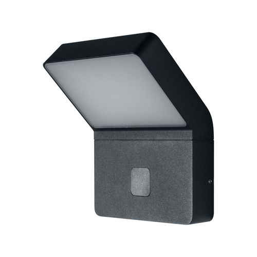 Applique Extérieure Lumineuse En Aluminium Gris, 23,6 Cm