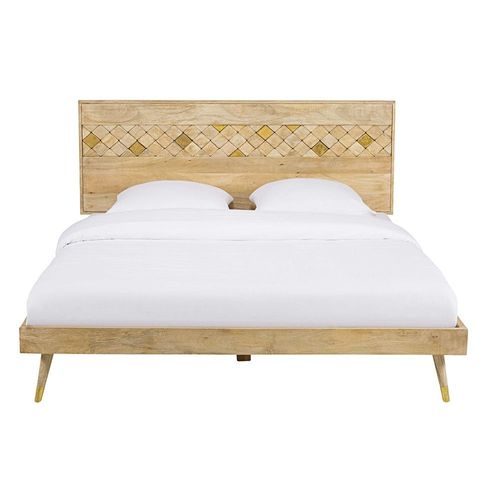 Lit 160x200 En Bois De Manguier