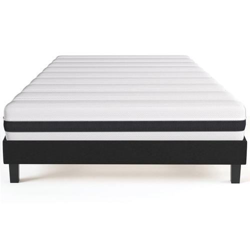 Ensemble Matelas Ressorts Ensachés 140x190 + Sommier