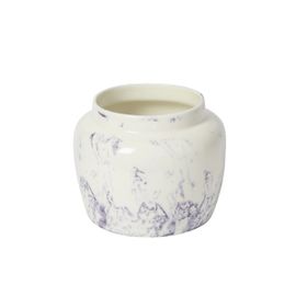 Cache-Pot En Céramique Effet Marbre D17
