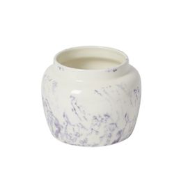Cache-Pot En Céramique Effet Marbre D17