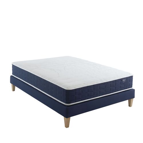 Ensemble Matelas Ressorts, Sommier Et Pieds 180x200