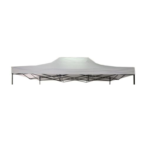 Housse De Remplacement Pour Gazebo 2.9x4,4 En Polyester Blanc