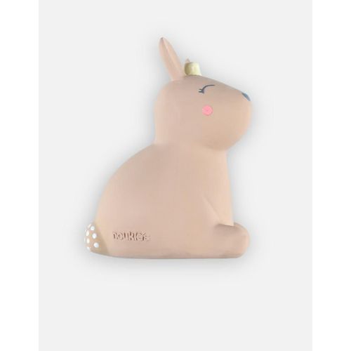 Jouet De Bain Lapin Avec Hochet En Caoutchouc Naturel Bébé