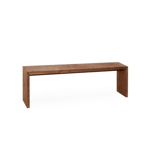 Banc En Bois De Sapin Marron 165x45cm