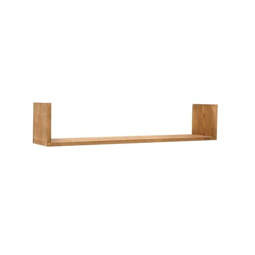 Étagère En Bois De Pin Vieilli 60x20cm