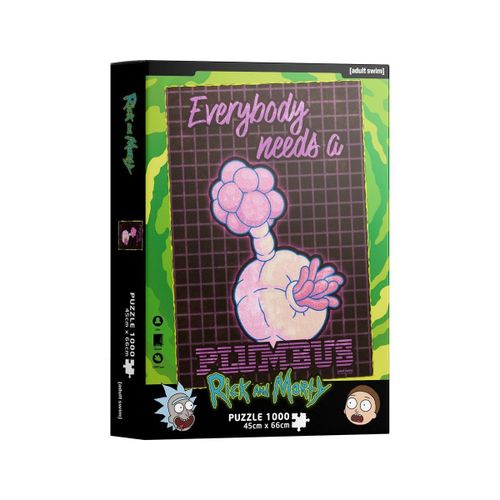 Rick Et Morty - Puzzle Plumbus 1000 Pièces