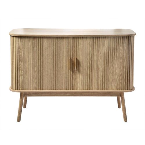 Buffet Vintage Décor Bois 2 Portes Coulissantes L110cm