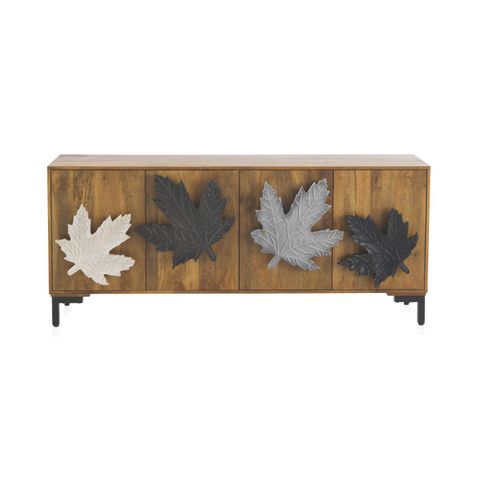 Buffet En Bois De Manguier Massif Marron