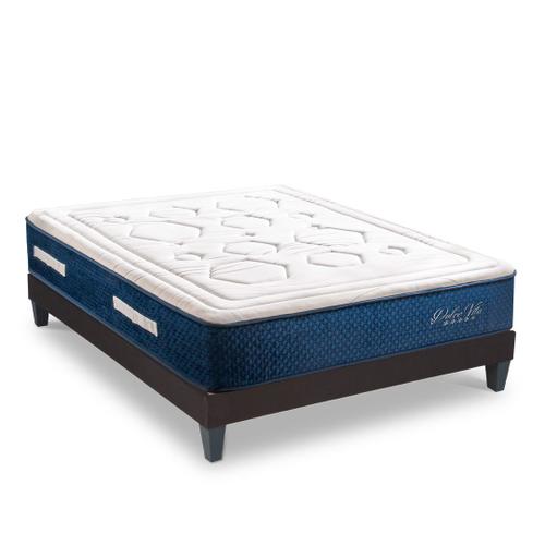 Ensemble Matelas À Ressorts Ensachés Et Sommier En Kit 200x200