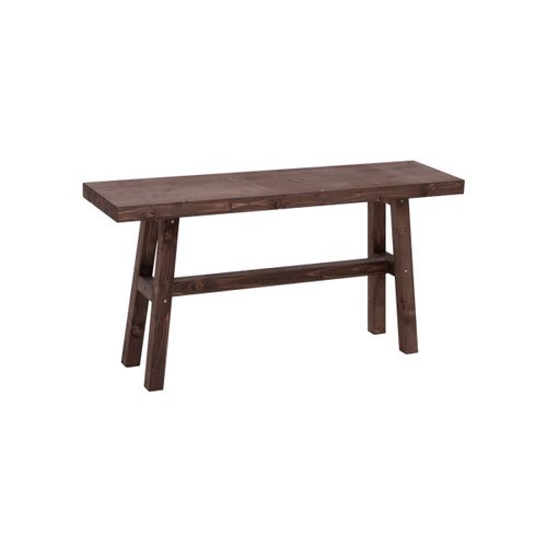 Banc En Bois De Sapin Marron 100x50cm