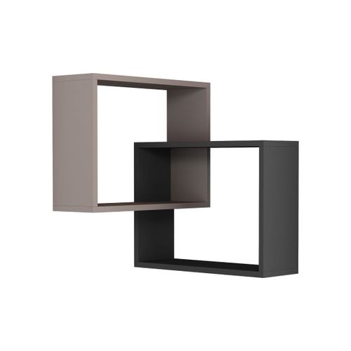 Etagère Murale D'angle 2 Étagères - H68 Cm