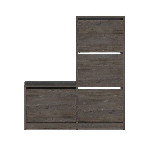 Meuble À Chaussures 4 Portes - L105 Cm