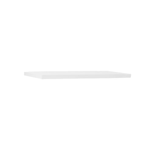 Étagère Flottante En Bois De Sapin Blanc 180x3,2cm