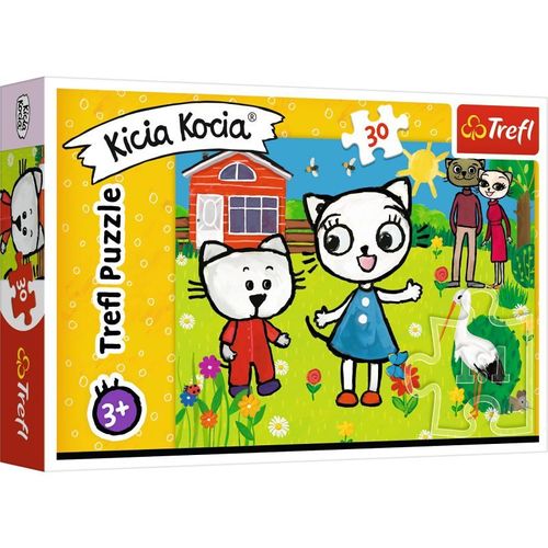 The Adventures Of Kitty Feline - Puzzle 30 Pièces