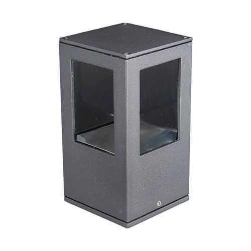 Borne Eclairage Exterieur En Aluminium Noir