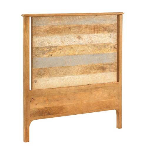 Tête De Lit En Bois De Manguier Massif 110x120 Cm