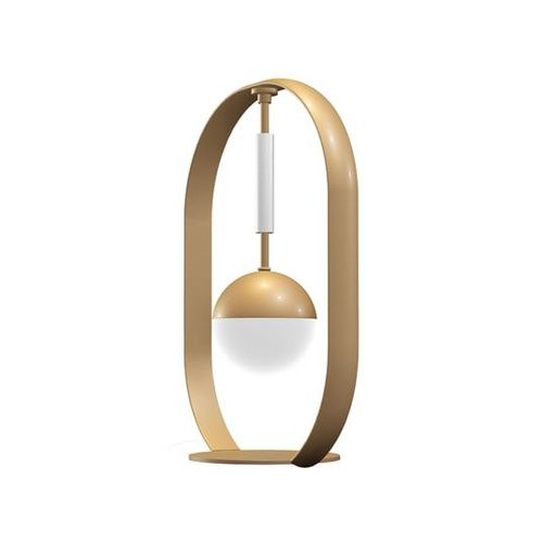 Lampe À Poser Métal H44cm Doré
