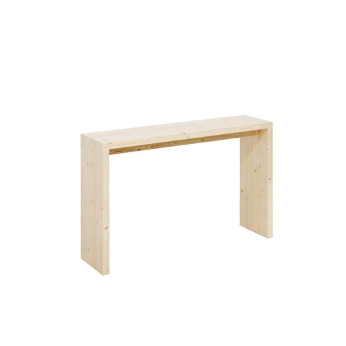 Console En Bois De Sapin Ton Naturel 120x80cm