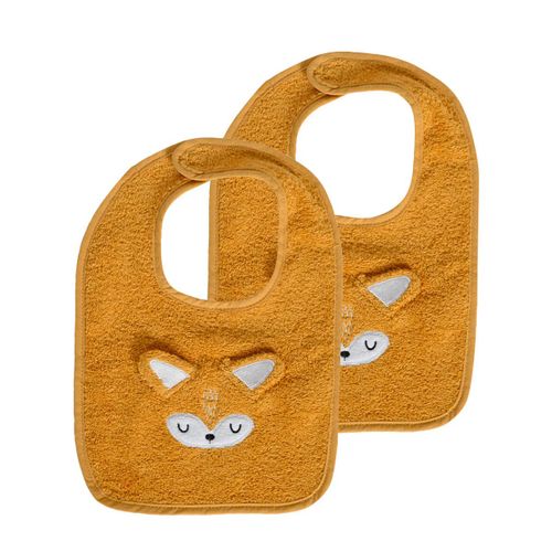 Lot De 2 Bavoirs Caramel 0 - 1 An