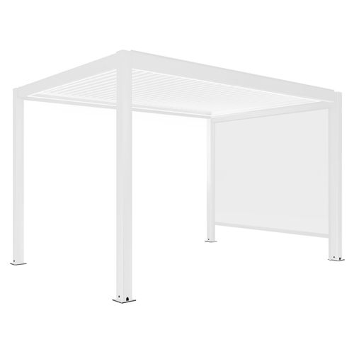 Pergola Bioclimatique Autoportée Motorisée Éclairée 3x4m 1 Store