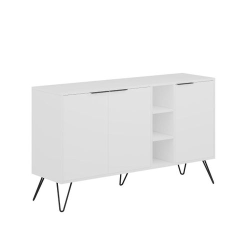Buffet 3 Niches Et 3 Portes Clara - L142 Cm