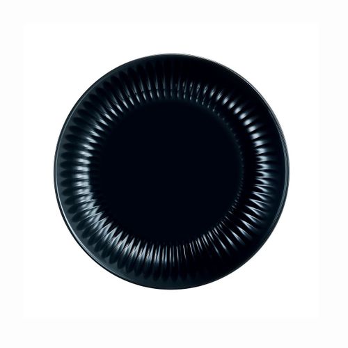 Assiette À Dessert Noire 19 Cm