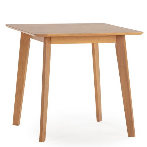 Table À Manger 80x80 Cm Couleur Chêne