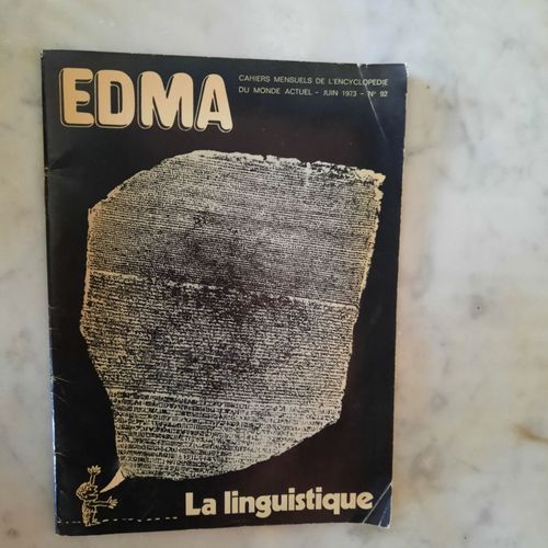 La Linguistique - Edma - Cahiers Mensuels De L'encyclopédie Du Monde Actuel
