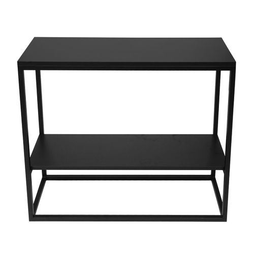 Console Stratifiés, Acier Noir