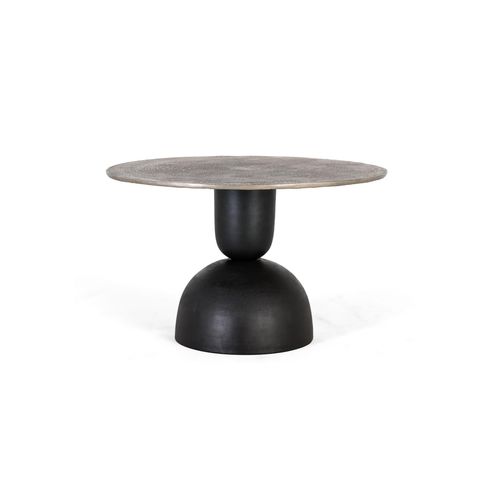 Table Basse Métal Plateau Aluminium Moderne Et Polyvalente