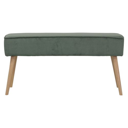 Banc Velours Côtelé Vert Foncé