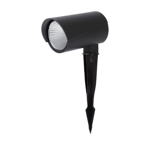Spot D'extérieur Led À Planter Métal H31.5cm Gris
