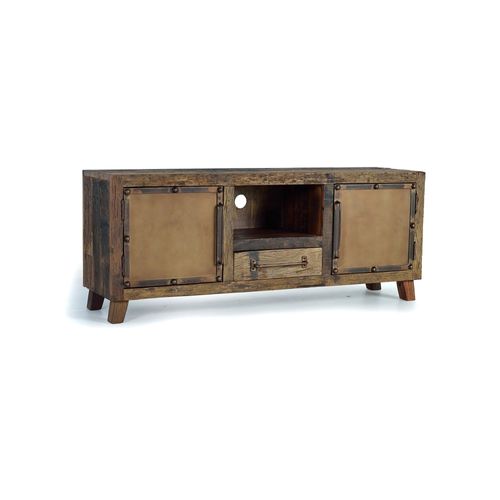Meuble Tv En Bois Récupéré Et Métal