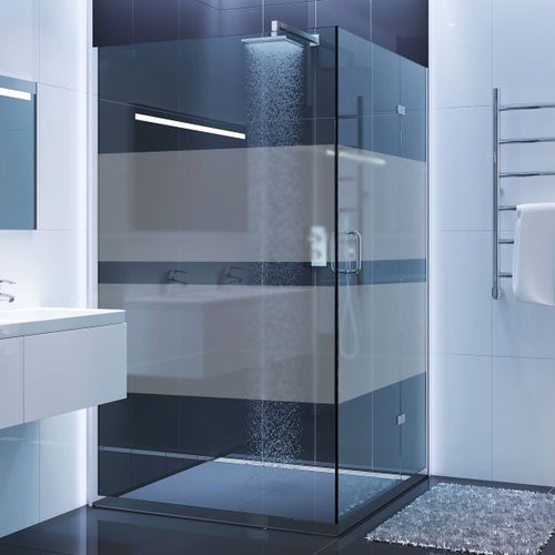 Film Occultant bande pleine pour Vitre/Douche 55x100cm