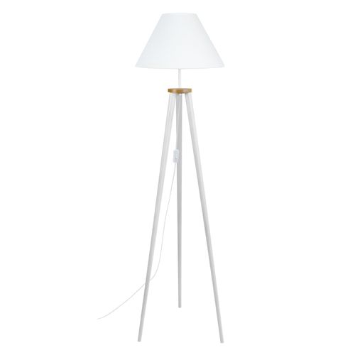 Lampadaire Tissu Blanc 40 Cm