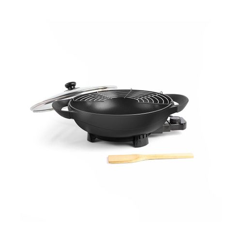 Wok Électrique Noir