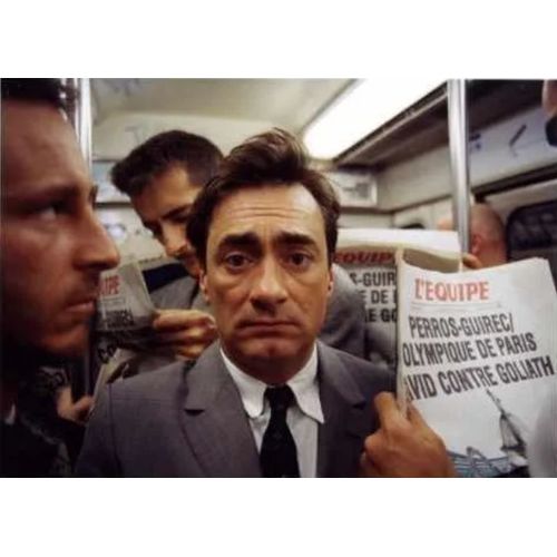 Artus De Pengern : Grégoire Moulin Contre L'humanité - Photo De Presse Couleur - Tirage Argentique - Format 13x18 Cm - De Et Avec Artus De Penguern Avec Pascale Arbillot, Antoine Duléry - 2001