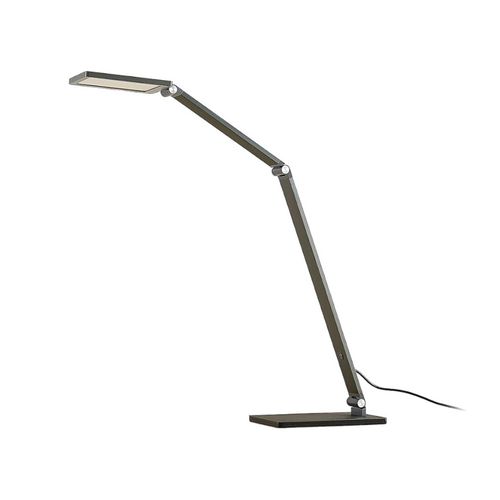 Lampe A Poser En Aluminium Gris