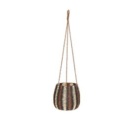 Panier En Papier Beige, Marron Et Maroon