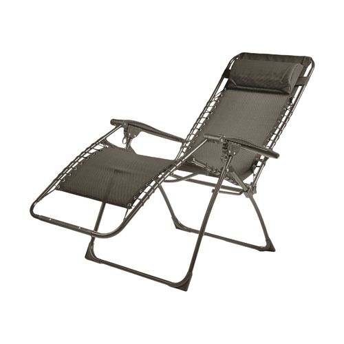 Bain De Soleil En Acier Taupe