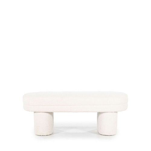 Banc Design En Tissu - Beige