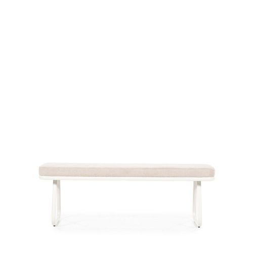 Banc Design En Tissu - Beige